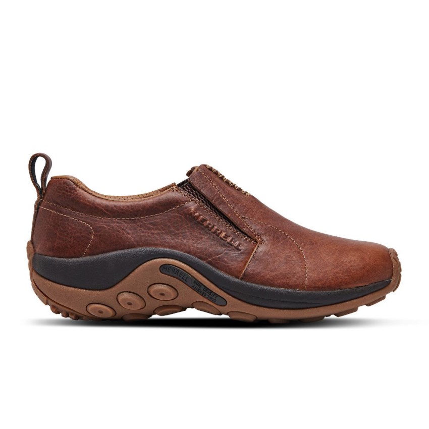 Chaussure Casual Merrell Jungle Moc Crafted Marron Foncé Homme | B.P.FXIO